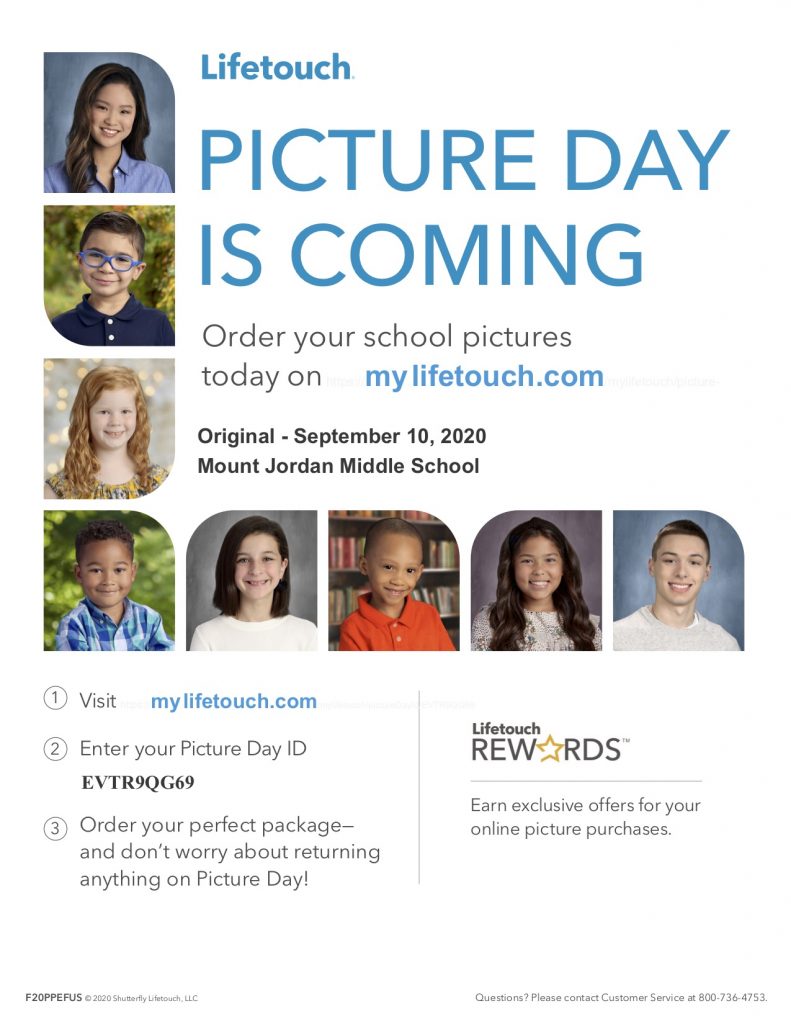 Picture Day information