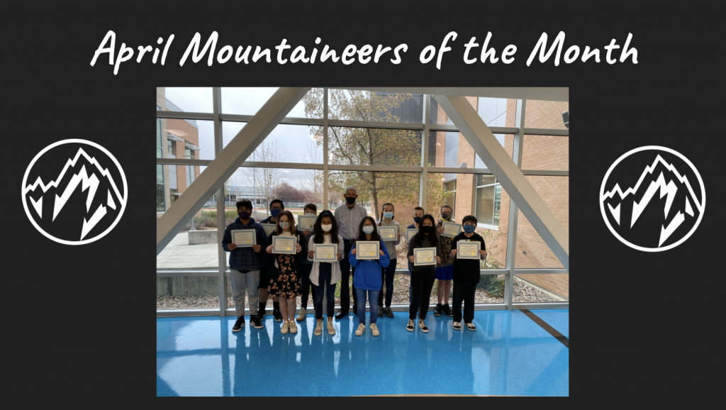 April mountaineers of the month